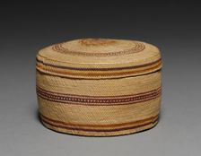Lidded Bowl, c 1900. Creator: Unknown