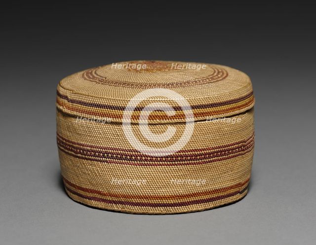 Lidded Bowl, c 1900. Creator: Unknown.