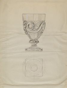Lidded Compote, c. 1936. Creator: Albert Eyth