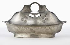 Lidded Soap Dish, c1890-1910. Creator: JP Kayser Sohn