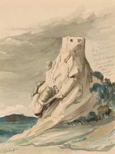 Liebenstein Castle, 1840-1845. Creator: Johannes Tavenraat