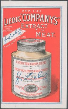 Liebig Company Meat extract, 1880s