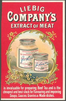 Liebig Company Meat extract, 1880s
