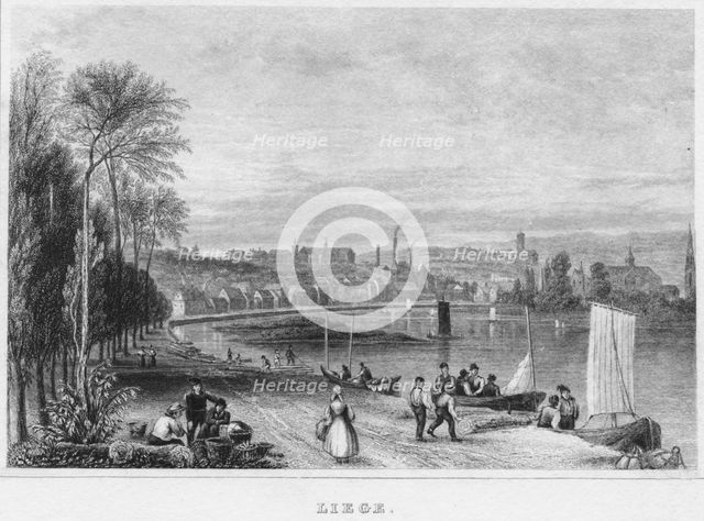 'Liege', 1850. Artist: Archelaus Cruse.