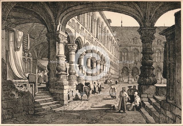 'Liege', c1820 (1915). Artist: Samuel Prout.