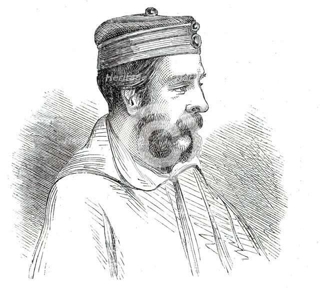 Lieut.Col. Dunne, Commander of the English Battalion in Sicily, 1860. Creator: Unknown.