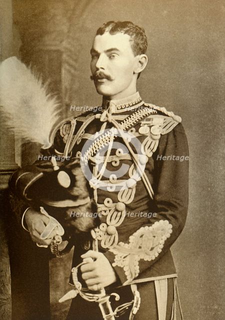 'Lieut.-Colonel The Earl of Airlie (12th Lancers)', 1901. Creator: Bassano Ltd.