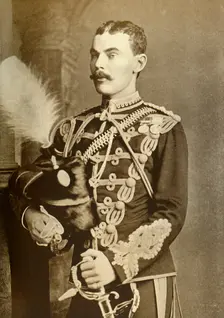Lieut.-Colonel The Earl of Airlie (12th Lancers) 1901. Creator: Bassano Ltd