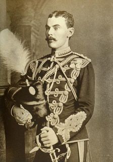 Lieut.-Colonel The Earl of Airlie (12th Lancers) 1901. Creator: Bassano Ltd