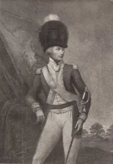 Lieut.-Colonel Cox, Bloomsbury Volunteers 18th century, (1909). Artist: Francesco Bartolozzi