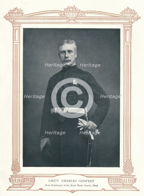 'Lieut. Charles Godfrey', 1910. Creator: Elliott & Fry.