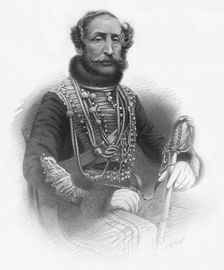Lieut. Gen.The Earl of Cardigan 1859. Artist: TW Knight