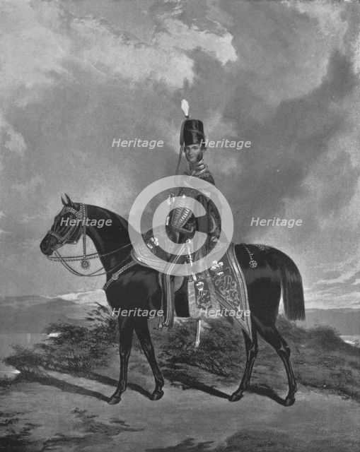 'Lieut.-General The Hon. Henry Beauchamp Lygon Colonel 10th Hussars', c1843 (1909). Creator: John Harris the Younger.