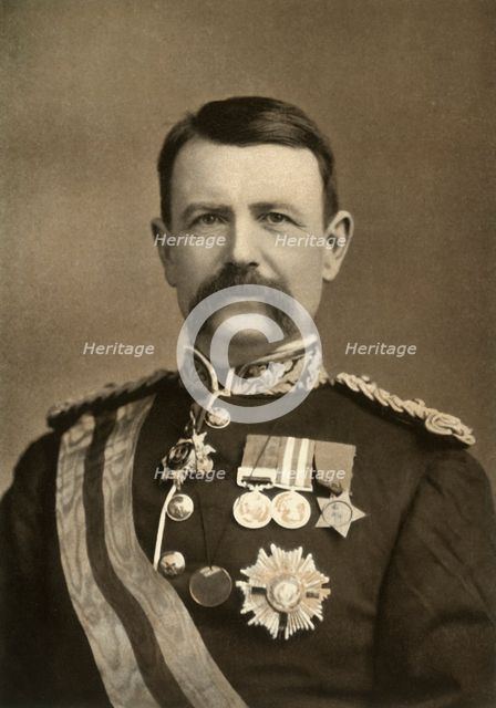 'Lieut.-General Sir Charles Warren, G.C.M.G.', 1900. Creator: Elliott & Fry.