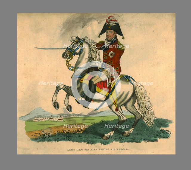 'Lieut. Genl. Sir Eire Coote. K.B. K.C.&M.P.', 1816. Creator: John Romney.