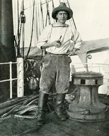 Lieut. H. E. De P. Rennick c1910–1913, (1913). Artist: Herbert Ponting