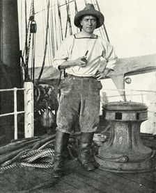 Lieut. H. E. De P. Rennick c1910–1913, (1913). Artist: Herbert Ponting