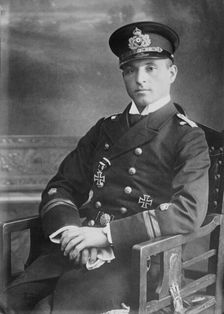 Lieut. von Weddigen [i.e., Otto Weddigen], 1915. Creator: Bain News Service