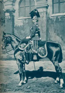 Lieutenant, 16th Lancers c1880. Artist: Gregory & Co