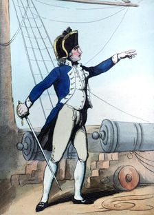 Lieutenant 1799. Artist: Thomas Rowlandson