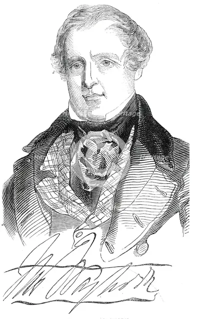 Lieutenant Waghorn, 1845. Creator: Unknown.