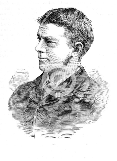 'Lieutenant Wyatt Rawson', c1882. Artist: Unknown.