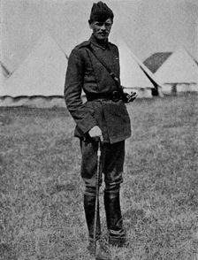 Lieutenant BH Barrington-Kennett, the first Adjutant of the RFC, 1912 (1933). Artist: Flight Photo