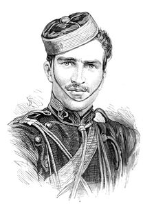 Lieutenant C. J. R. Hearsey, killed in action, Dec. 11 1879, (1880). Creator: Unknown