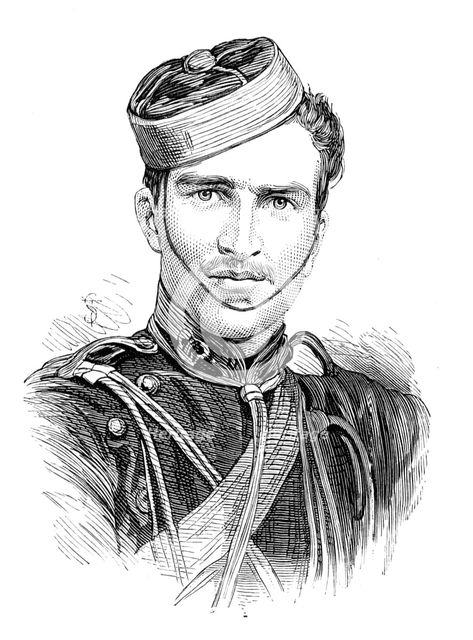 Lieutenant C. J. R. Hearsey, killed in action, Dec. 11 1879, (1880).  Creator: Unknown.