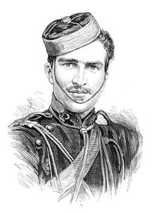 Lieutenant C. J. R. Hearsey, killed in action, Dec. 11 1879, (1880). Creator: Unknown