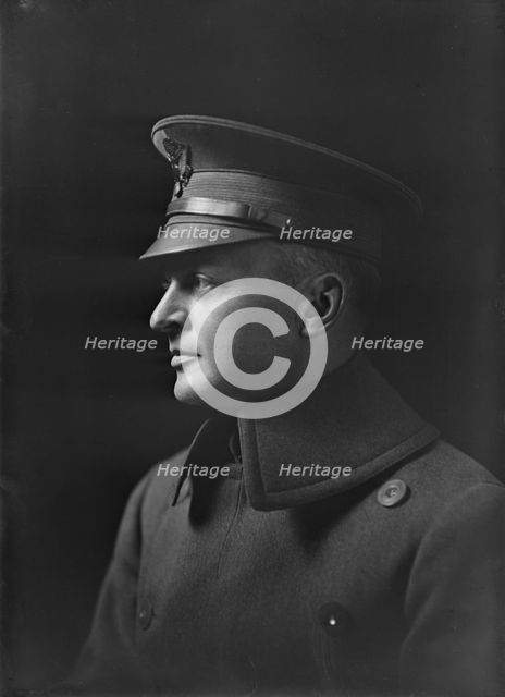 Lieutenant C. Truesdale, portrait photograph, 1918 Dec. 9. Creator: Arnold Genthe.