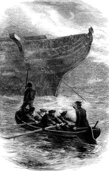 Lieutenant Caldwell Slipping the chain, American Civil War, 1861-1865 (c1880)