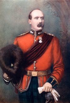 Lieutenant Colonel AW Thorneycroft, commanding Thorneycroft's Mounted Infantry, 1902.Artist: Mayall