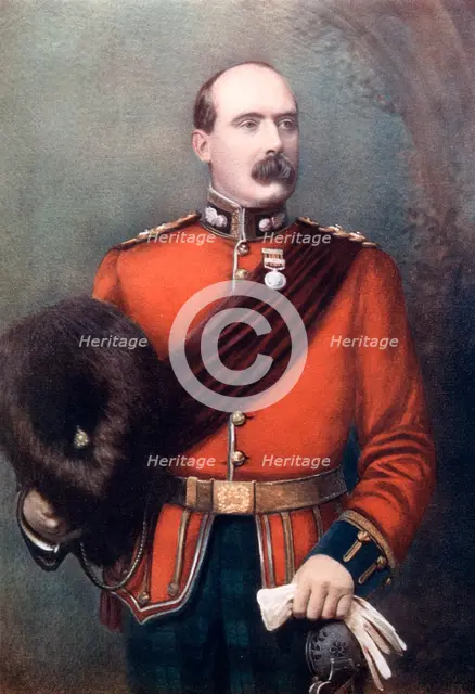 Lieutenant Colonel AW Thorneycroft, commanding Thorneycroft's Mounted Infantry, 1902.Artist: Mayall