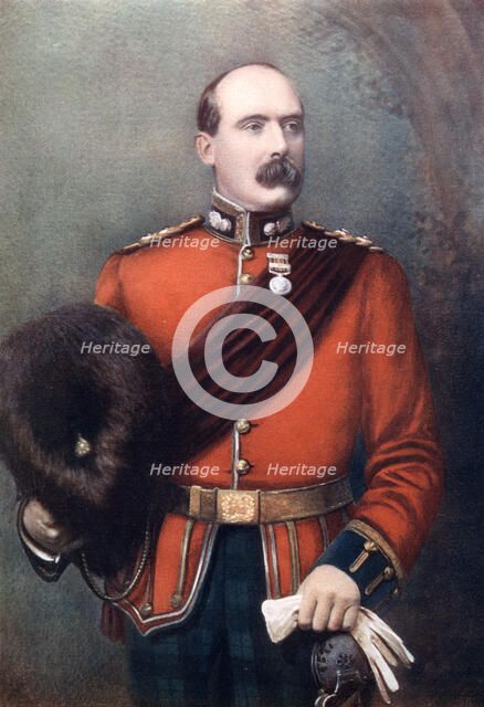 Lieutenant Colonel AW Thorneycroft, commanding Thorneycroft's Mounted Infantry, 1902.Artist: Mayall