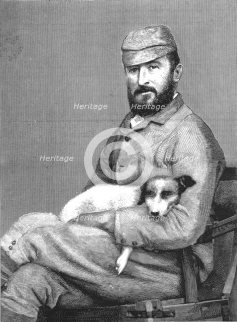 ''Lieutenant-Colonel AGA Durand, Indian Staff Corps, Political Agent at Gilgit', 1891. Creator: Unknown.