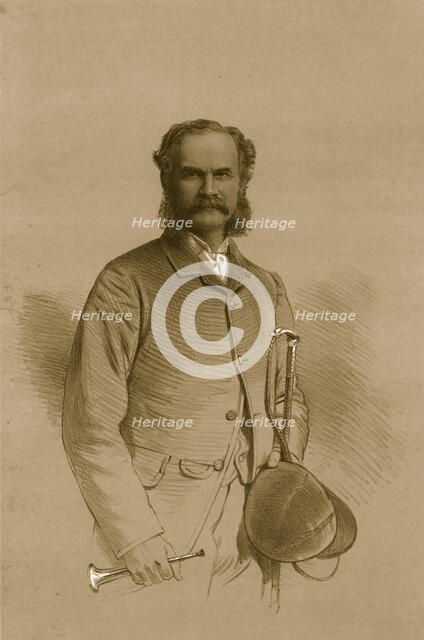 'Lieutenant Colonel A.M.Calvert', 1879. Creator: Vincent Brooks Day & Son.