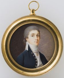 Lieutenant colonel C. G. Bäck, 1789-1845. Creator: Jakob Axel Gillberg