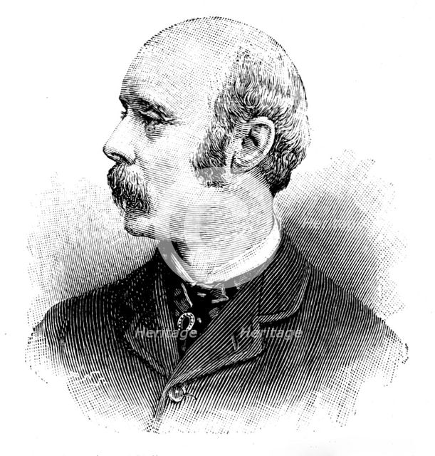 Lieutenant-Colonel Charles Wigram Long, the new M.P. for Evesham, 1895. Creator: Unknown.