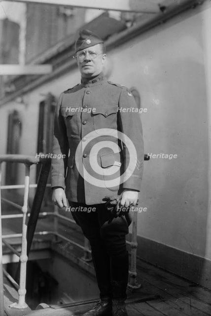 Lieutenant-Colonel F.W. Chevalier, between c1915 and c1920. Creator: Bain News Service.