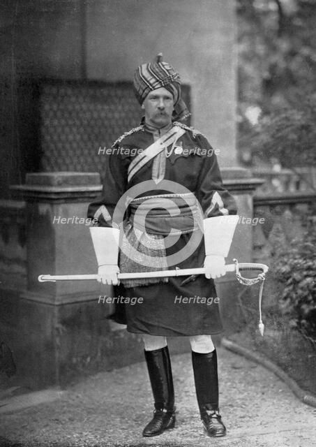 Lieutenant-Colonel GLR Richardson, commander of the 18th Bengal Lancers, 1896.Artist: Gregory & Co