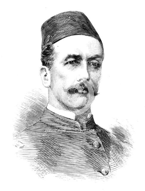 Lieutenant-Colonel H. W. K. Coetlogon, Commander of the Garrison at Khartoum, 1883. Creator: Unknown.