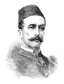 Lieutenant-Colonel H. W. K. Coetlogon, Commander of the Garrison at Khartoum, 1883. Creator: Unknown