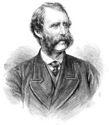 Lieutenant-Colonel Henderson, the new Chief Commissioner of Metropolitan Police, 1869. Creator: Unknown
