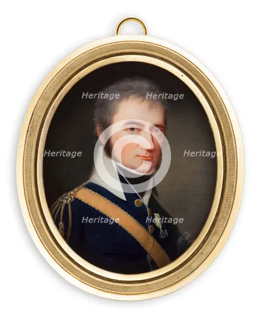 Lieutenant-colonel J. D. Silfverstolpe. Creator: Johan Erik Bolinder.
