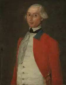 Lieutenant Colonel Johan Peter Vosgraff, between 1783 and 1789. Creator: Heinrich Christian Friedrich Hosenfeller