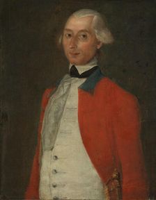Lieutenant Colonel Johan Peter Vosgraff, between 1783 and 1789. Creator: Heinrich Christian Friedrich Hosenfeller