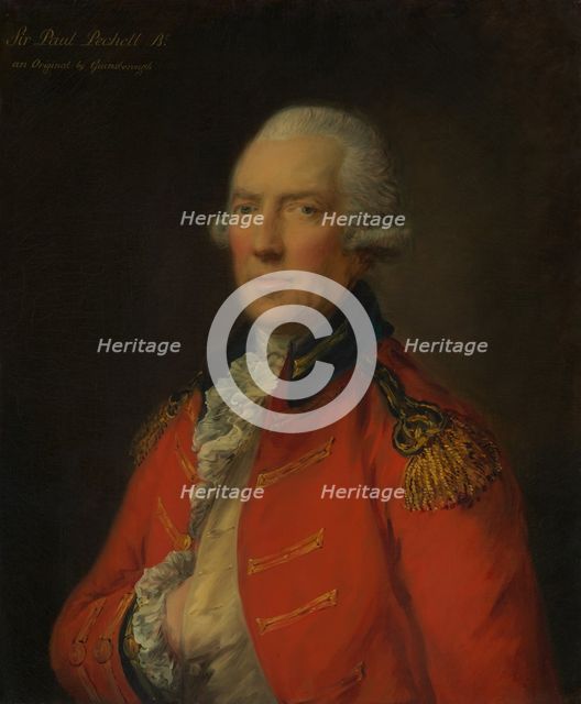 Lieutenant Colonel Paul Pechell (1724-1800). Creator: Thomas Gainsborough.