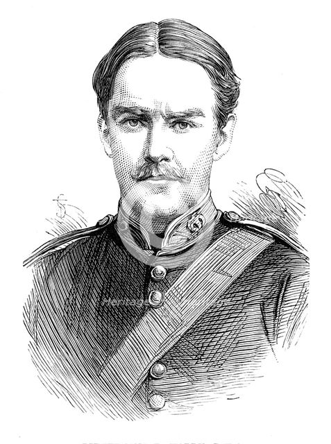 Lieutenant E. Hardy, R.H.A., killed in action, Dec. 11 1879, (1880). Creator: Unknown.