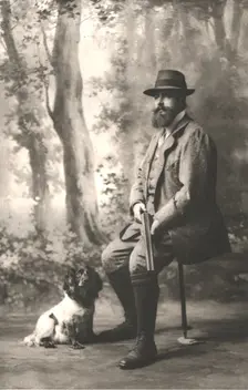 Lieutenant F Brugmann, 1911. Creator: Unknown
